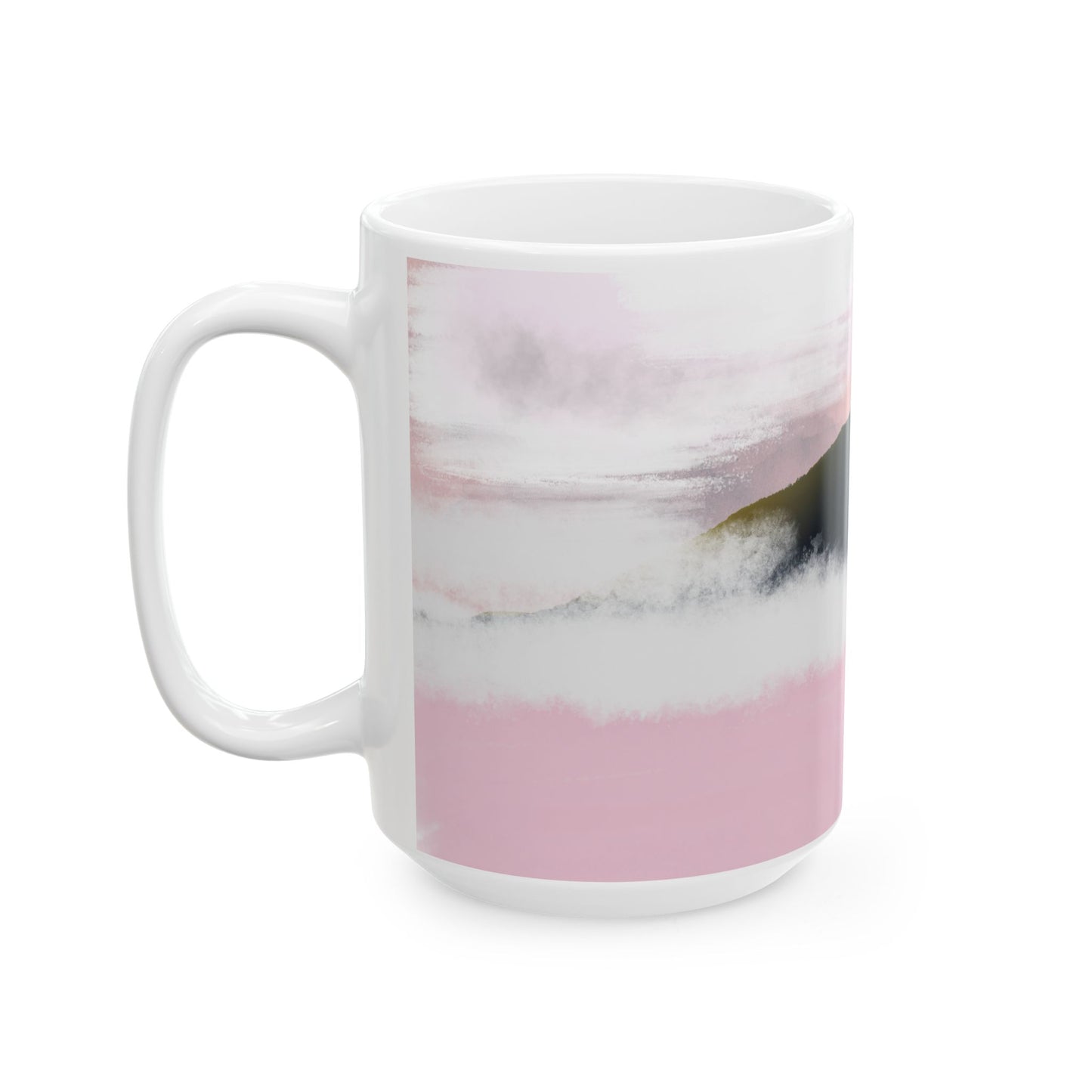 Blush Horizon Ceramic Mug