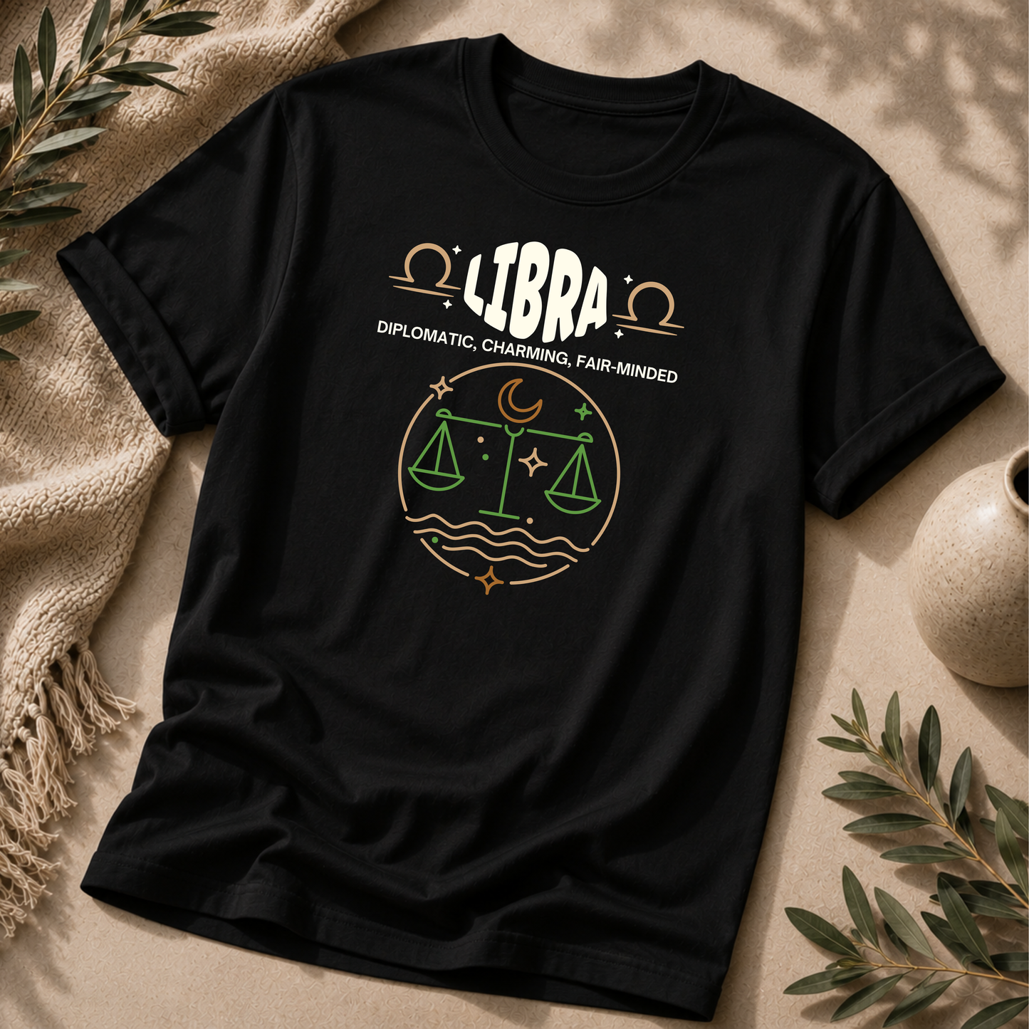 Libra Zodiac T‑Shirt