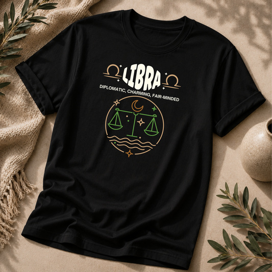 Libra Zodiac T‑Shirt