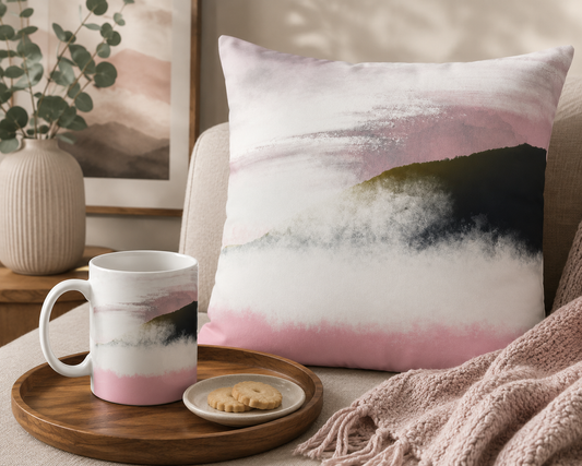 Blush Horizon Pillowcase