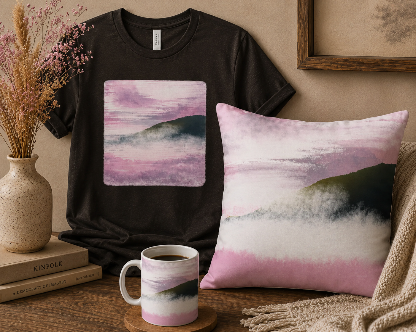 Blush Horizon T-Shirt