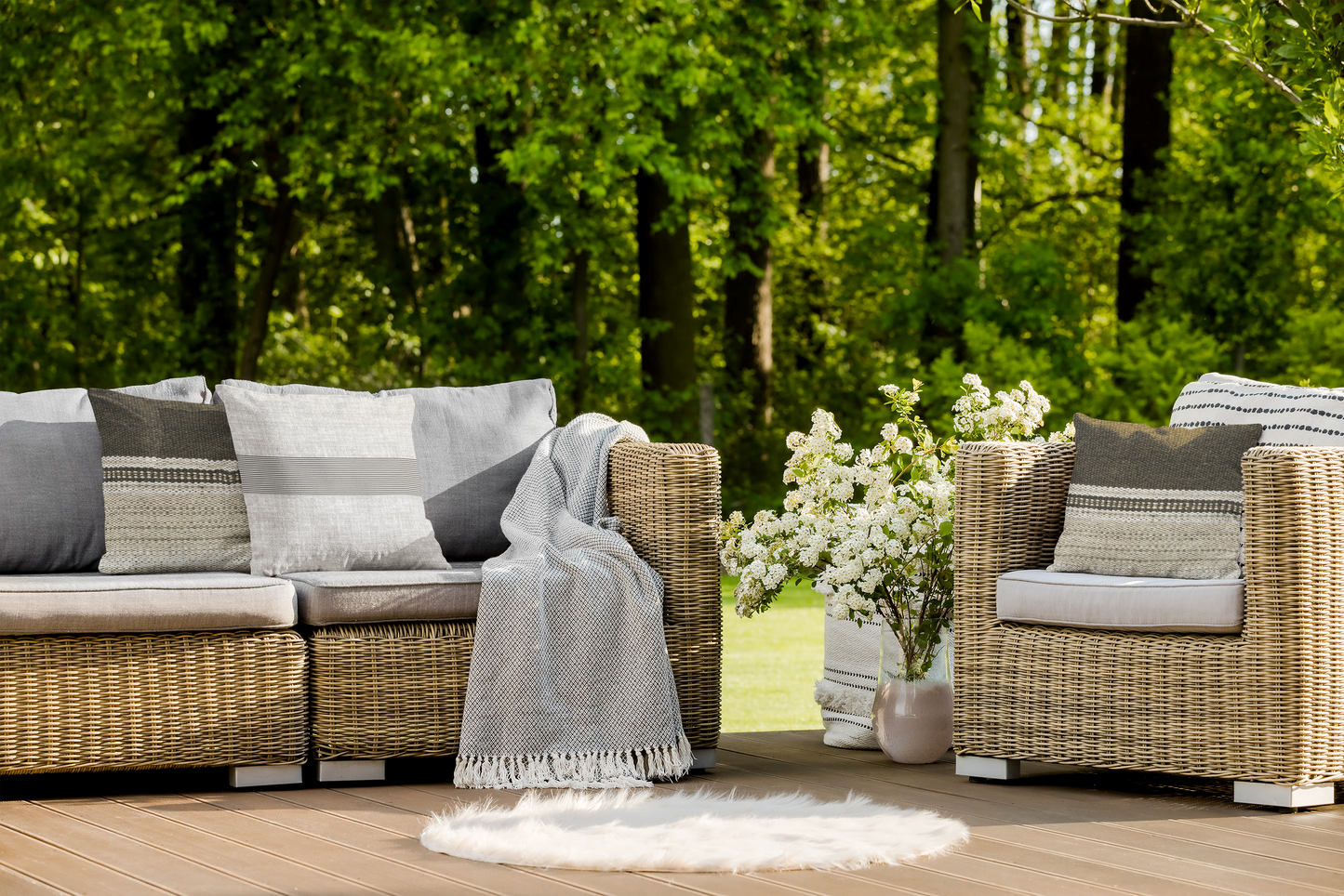 Square Poly Canvas Pillow